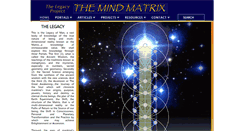 Desktop Screenshot of mind-matrix.net